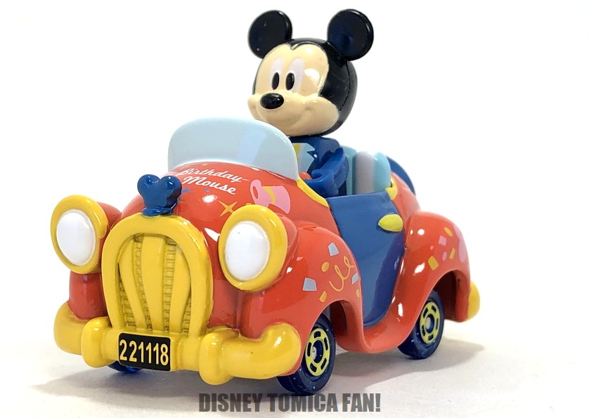 レビュー ミッキーマウスの車 バースデーver ディズニートミカ ビークルコレクション ディズニートミカfan